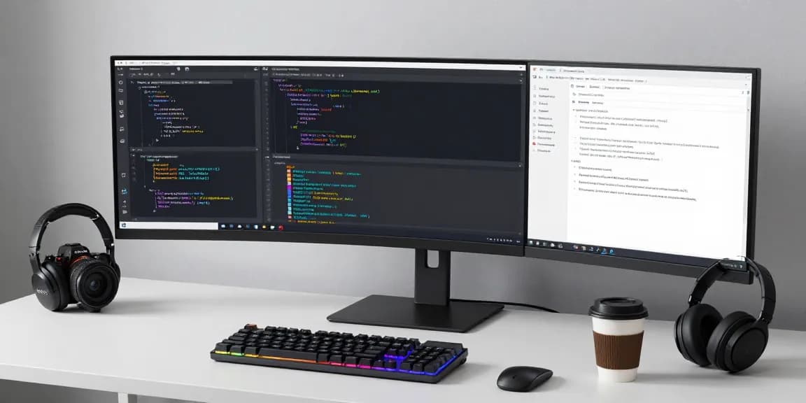 Moderne Unternehmenswebsites kombiniert mit Software-Entwicklung und Cloud-Technologie für effiziente digitale Plattformen.