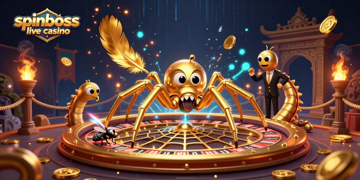Spinboss Live-Casino: Nervös wetten am Roulettetisch mit Live-Dealern im 3D-Design