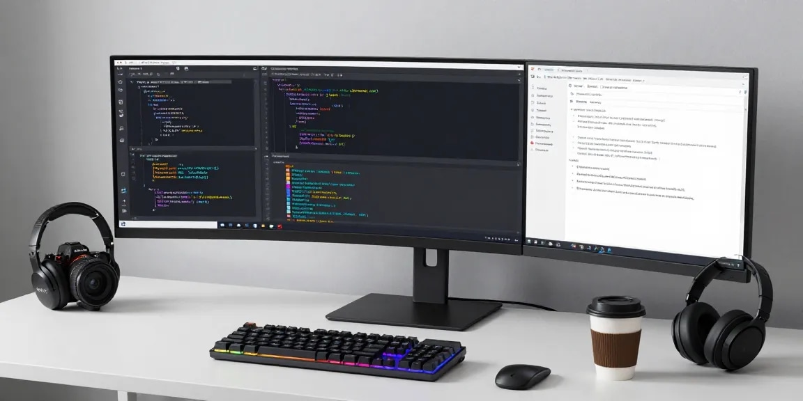 Moderne Unternehmenswebsites kombiniert mit Software-Entwicklung und Cloud-Technologie für effiziente digitale Plattformen.