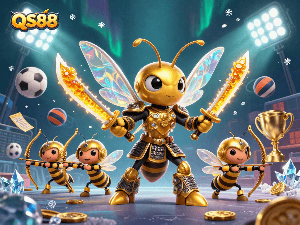 Experience exhilarating gaming with QS88's immersive casino adventure featuring vibrant characters and action!
