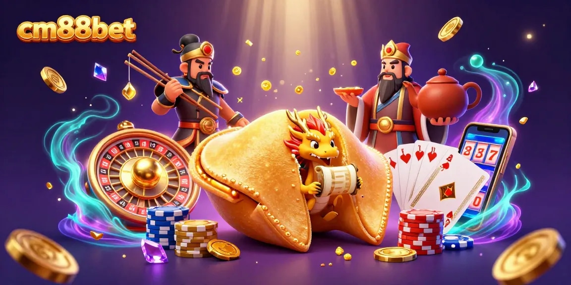 Experience thrilling gameplay at cm88bet with a vibrant casino scene showcasing 3D characters and dynamic elements.