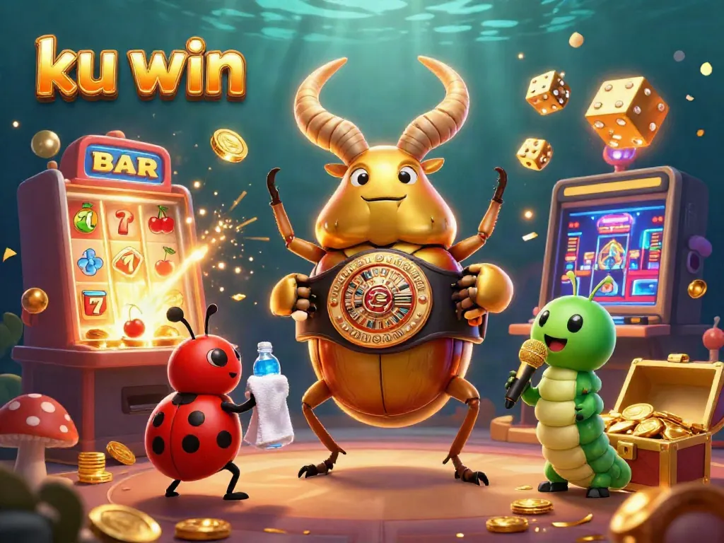 Experience the excitement to win at ku win with thrilling slots and golden surprises around epic characters.