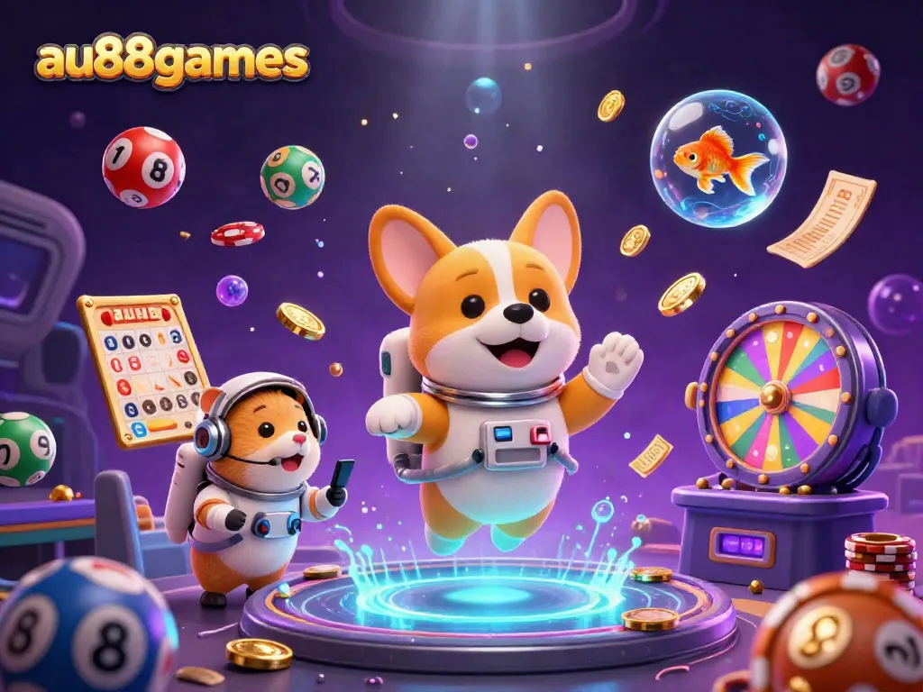 Experience the thrill of gaming at au88games with a vibrant 3D casino adventure.
