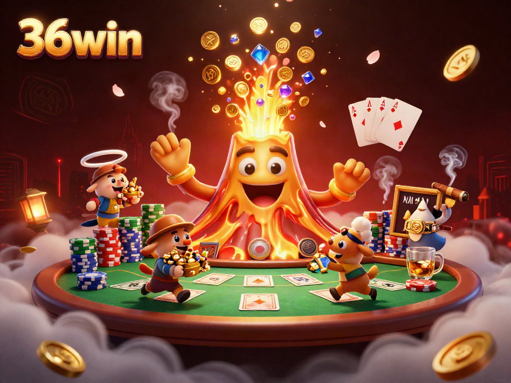 Experience thrilling gameplay at 36win with a whimsical eruption of treasure and excitement.