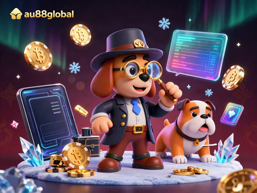 Join the adventure at au88global with a detective on a treasure hunt for poker chip clues.