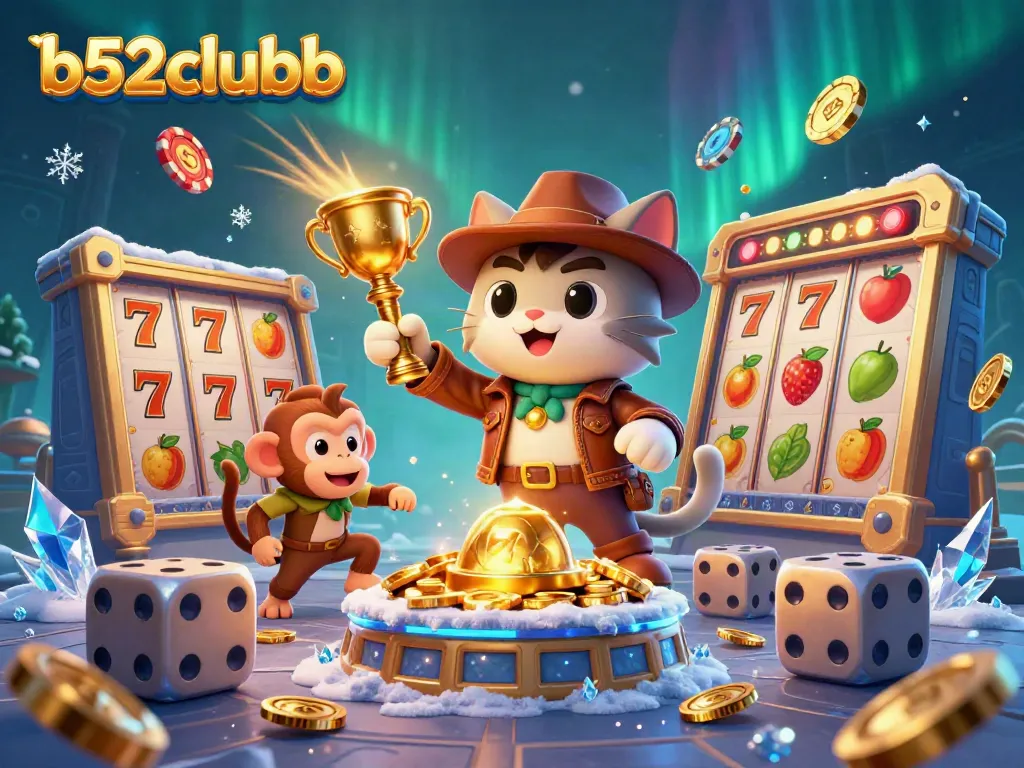 Engage in exhilarating gaming with b52clubb's vibrant casino adventure featuring dynamic slots and artifacts.