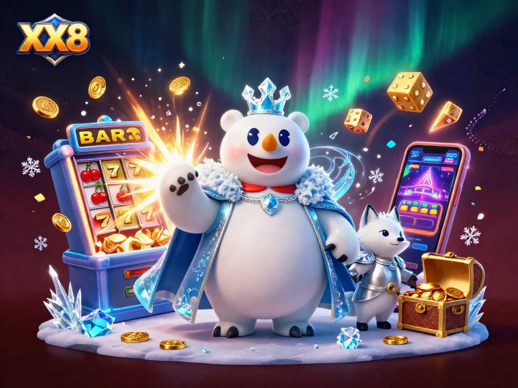 Spin the reels and unleash jackpots at XX8, with dynamic game elements and captivating characters.