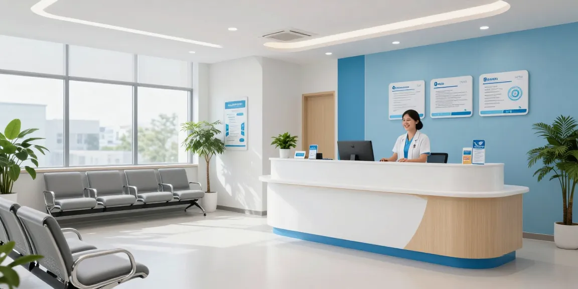 Akra Labs Shop: Medizinische Dienstleistungen für Patienten in einem Gesundheitszentrum.