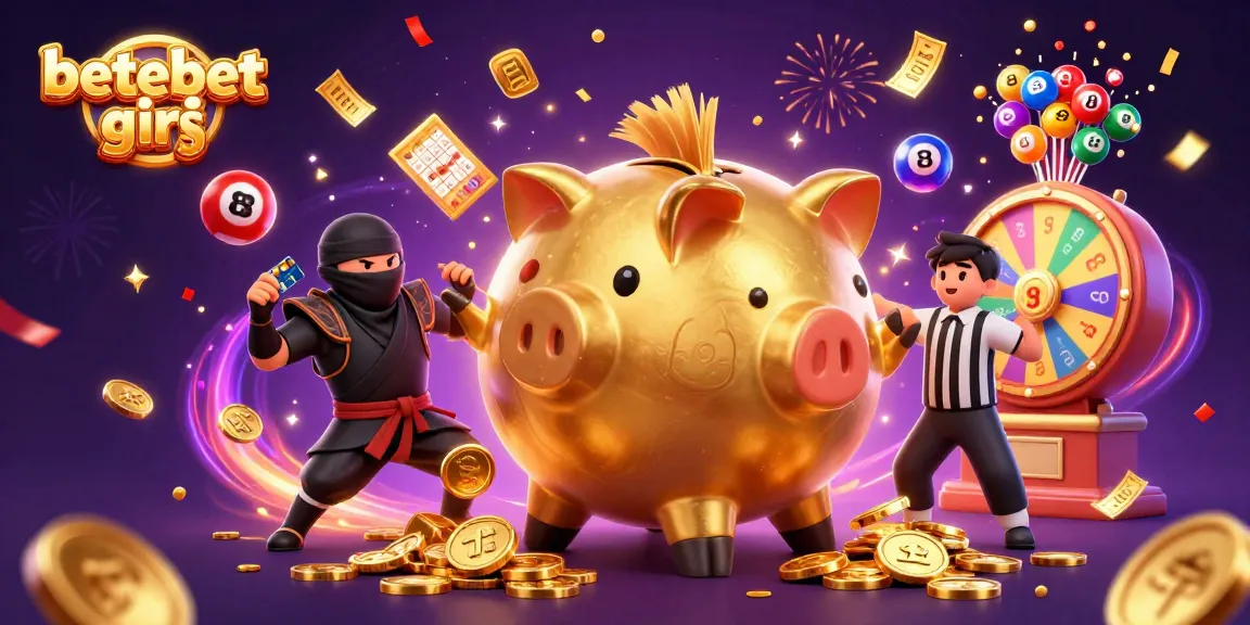 Experience betting excitement with betebet giriş in an action-packed casino illustration bursting with energy!