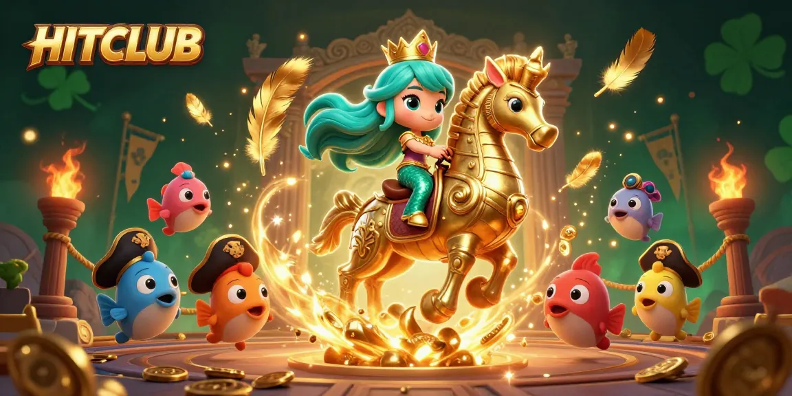 Experience thrilling gameplay with HITCLUB's vibrant casino adventure featuring colorful characters and rich visuals.