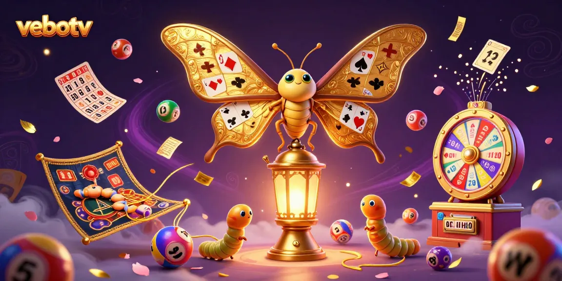 Experience exciting gaming moments with vebotv's vibrant casino-themed illustration showcasing live action.