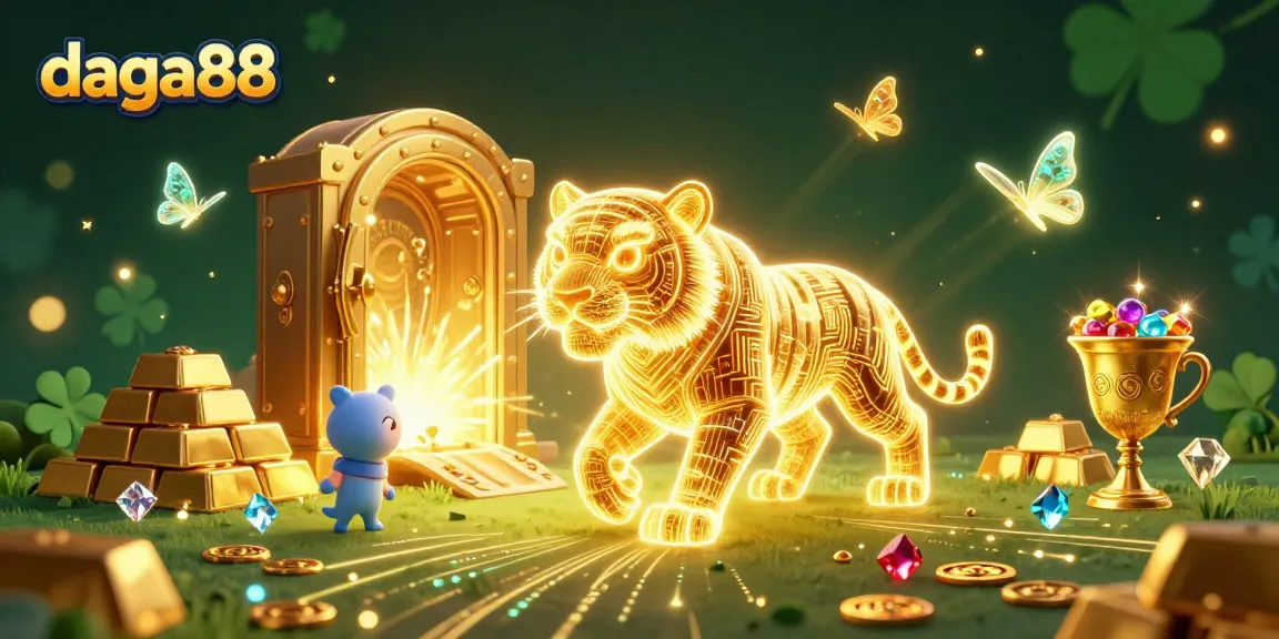 Dive into the excitement of daga88's live cockfighting arena, filled with vibrant treasures and thrilling action.