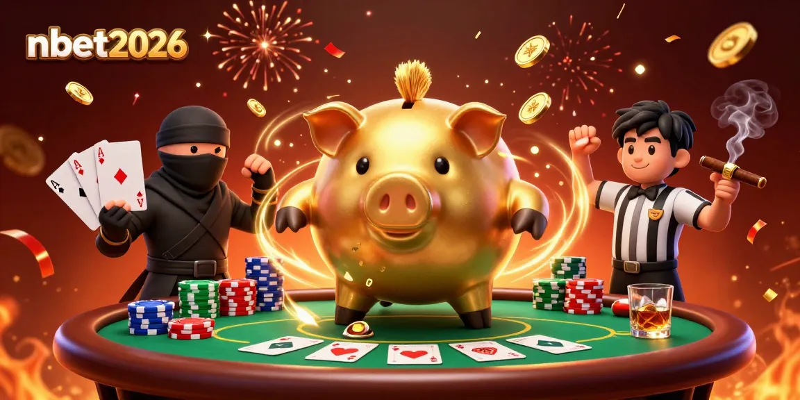 Experience thrilling action in the nbet2026 casino scene with animated characters and dynamic tokens.