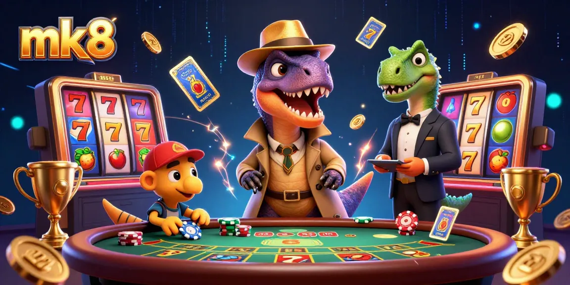 Engage with the thrilling world of mk8 casino gaming, featuring vibrant characters and dynamic slot elements.