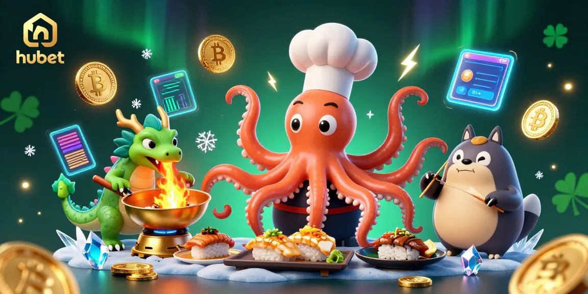 Bet with hubet at an exciting digital casino featuring vibrant characters and rich game elements.