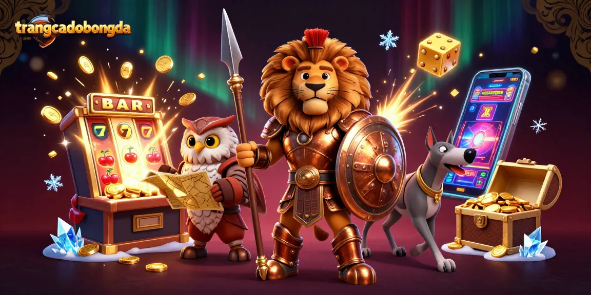 Experience thrilling wins at trangcadobongda with our Spartan lion, owl strategist, and greyhound messenger!