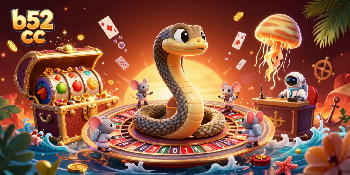 Experience thrilling action with b52 cc as tiny astronaut mice gamble on roulette wheels surrounding Saturn.