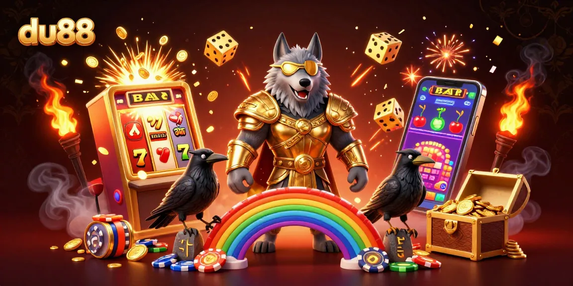 Experience the thrill of du88 as jackpots explode in a vibrant casino scene.